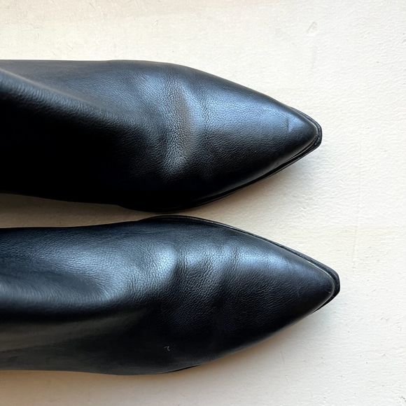 Marc Fisher Black Ankle Boots - Picture 2 of 13